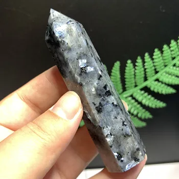 Naravni Spectrolite Kamen Točke Zdravilnimi Kristali Kremena Palico, Ročno Polirani Feng Shui Stolp Za Dom Dekor 52517