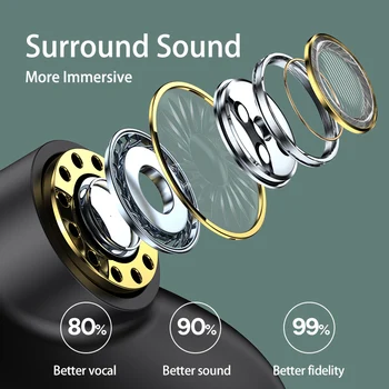 REMAX Bluetooth Slušalke 5.0 Brezžične Slušalke Hrupa Preklic Slušalke Kovinski Teksturo Z Mikrofonom Samodejno Seznanjanje