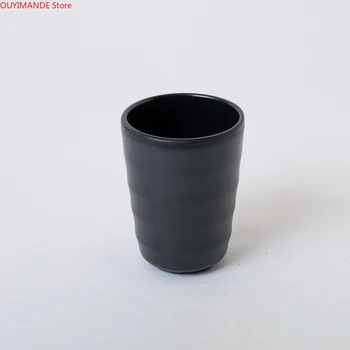 Črna Plastika Melaminske Posode Komercialne Imitacije Teacup Restavracija Kozarec Vina Restavracija Motne Vode Pokal 53577