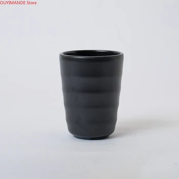 Črna Plastika Melaminske Posode Komercialne Imitacije Teacup Restavracija Kozarec Vina Restavracija Motne Vode Pokal