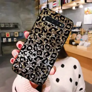 Moda luksuzni marmorja leopard art design Primeru Telefon Za Samsung A50 A51 A71 A20E A20S S10 S20 S21 S30 Plus ultra 5G M11 lupini 53599