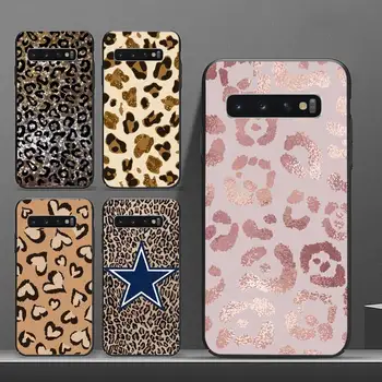 Moda luksuzni marmorja leopard art design Primeru Telefon Za Samsung A50 A51 A71 A20E A20S S10 S20 S21 S30 Plus ultra 5G M11 lupini