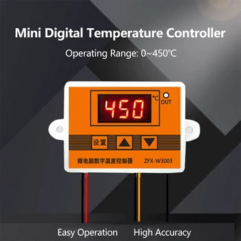 ZFX-W3003 Notranja zunanja Digitalni Temperaturni Regulator Inteligentni Mikroračunalniška Nadzor Termostat za Zamrzovalnik Hladilnik Valilnih