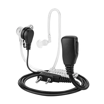 2 Pin PG MIC Slušalke Prikrito Akustične Cevi in-ear Slušalke Za Kenwood TYT Baofeng UV-5R BF-888S CB Radijska Oprema
