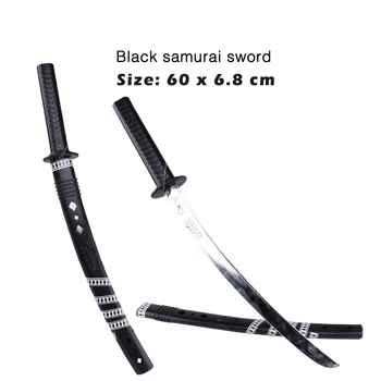 Mini Espada Katana Meč Samurai Plastičnih Nož za Boy Espada Japonesa Orožje Orožje Model Katana Anime