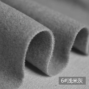 Odebeljena obojestransko Imitacijo volna, kašmir tkanine tweed mehko krpo, zimska oblačila DIY plašč materiala 150*50 cm