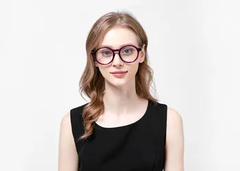 Retro Anti Blue Ray Očala Ženske Računalniške Očala, Okrogle Oči Očala Moških Modra Svetloba Blokiranje Modni Očala Optičnih Slik