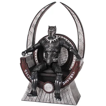 Wakanda Panther Prestol Smolo Model Marvel Avengers Perifernih Slika Igrače 14*9*22 cm