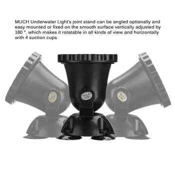 LED Podvodne Luči Nepremočljiva Sijalka RGB 36leds 100-240V Podvodni Spot Luči za Bazen Vodometi Ribnik, Vrt, Akvarij