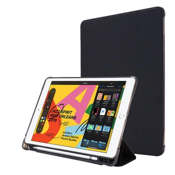 Za iPad Primeru, 8. 7. Generacije z Svinčnik Imetnik Tri-Krat Stojalo Smart Cover Za iPad 7 7 8 8 Ohišje Za iPad 10.2 2019 2020