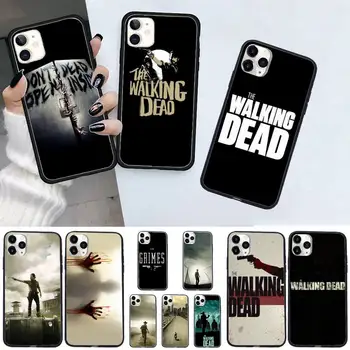 Walking Dead TV show Primeru Telefon za iPhone 11 12 mini pro XS MAX 8 7 6 6S Plus X 5S SE 2020 XR po meri zaščitna mobile