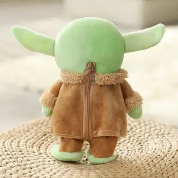 Star Wars Baby Yoda Električni Polnjene Plišastih Igrač Otroke, Risanka Tresenje Glave Sprehod Naučijo Govoriti Blazino Slika Srčkan Darilo Za Otroke 5495