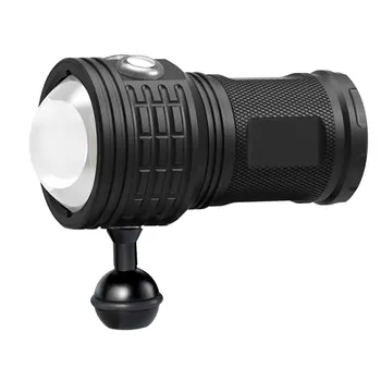 Nepremočljiva Potapljaška Svetilka Bliskavico COB LED Scuba Podvodno Svetilko Luč za na Prostem Avto Vzdrževanje Okraski