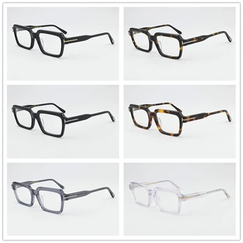 2021 očal okvir moških Retro Vintage TF5711-B blagovne znamke oči očala okvirji za ženske kvadratnih moda kratkovidnost recept očala 552