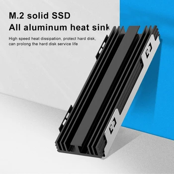 M. 2 SSD Heatsink Hladilnik 2230 ssd Trdi Disk Radiator M2 NGFF PCI-E NVME Aluminija dvostranski Hlajenje, Toplotne Pad