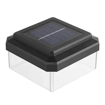 8LED Solar Powered LED Post Krova Skp Kvadratnih Ograjo Krajine Lučka Lučka Vodotesen IP65 Krajine Svetilke Vrt veiw Odlikovanja