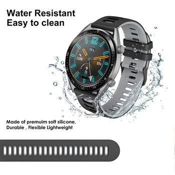 YAYUU 22 mm Watch Trak za Huawei Watch GT2 Pro 46 mm/Watch GT 46 mm/Watch GT Aktivno/Watch 2 Pro Silikonski Zamenjava Pasu 56390