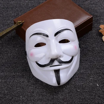 Film Cosplay V for Vendetta Heker, Maska Anonymous Guy Fawkes Halloween Božično zabavo, Darilo za Odrasle, Otroci Film Temo Maske 56416