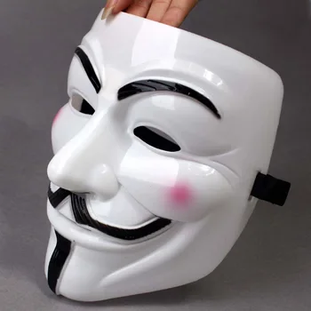 Film Cosplay V for Vendetta Heker, Maska Anonymous Guy Fawkes Halloween Božično zabavo, Darilo za Odrasle, Otroci Film Temo Maske