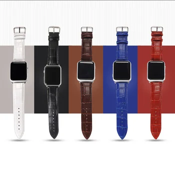 Usnje Watch Trak za Apple Gledati Serije 6 Band za Iwatch 5 Trak 40 mm 44 mm 38 mm 42mm Pribor Watch Zapestnica Moda 3 Se