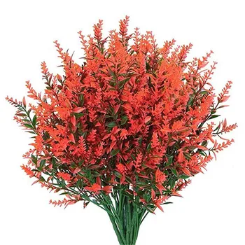 8pcs Provence Sivke Umetno Cvetje Visoke Kakovosti Cvet Za Dom Dekor Zrn Dekorativni Ponaredek Rastlin, Cvetja 56521