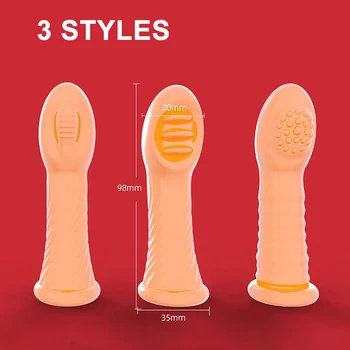 Prst Vibratorji Orgazem G Spot Klitoris Vaginalne Stimulacije Sex Igrače Za Žensko Krtačo Z Vibriranjem Prst Rokav Izdelke, Povezane S Spolnostjo 56745