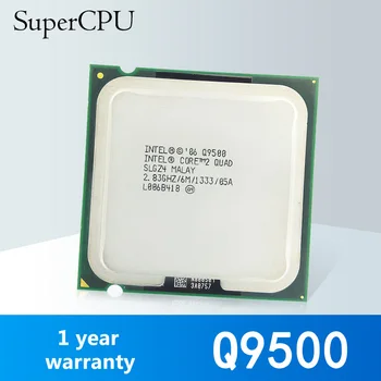 Intel Core 2 Quad Q9500 2.83 GHz Quad-Core CPU Procesor L3 6M 95W LGA 775 1333 Namizja, ki Delajo