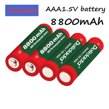 2020 blagovne Znamke 1,5 V AAA polnilne baterije 8800mah AAA 1,5 V Novi Alkalni Polnilna batery za led luči, igrače, mp3 Brezplačna dostava 56940