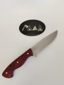 PALTA Velik Lovski Nož za Kampiranje Taktično Preživetje Noži Micarta Hilt Prostem Nerjavečega Jekla Fiksno Rezilo samoobrambe 2021