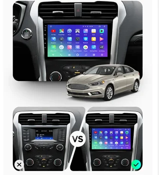 Android 10 128G Carplay Za Ford Mondeo 5 -2019 Avto DVD GPS Navigacija Auto Radio Stereo Multimedijski Predvajalnik glavne enote Ni 2din
