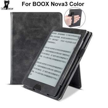 Magnetni Primeru Za Boox Nova 3 7.8 Palčni PU Usnje E-reader Smart Cover za Nova3 Barve Auto Spanja in Zbudi