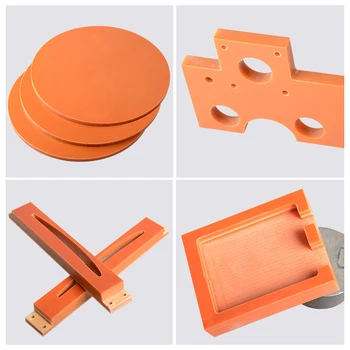 3/5/8 / 10 mm bakelite ploščo, elektrostatični preprečevanje izolacijske plošče za DIY 100x150mm 200x250mm 300x300mm 5784
