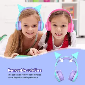 Gorsun Bluetooth Otroci Slušalke z 85dB Omejenega Obsega, Brezžične Bluetooth Slušalke, Zložljive Stereo Nad Uho Otroci slušalke