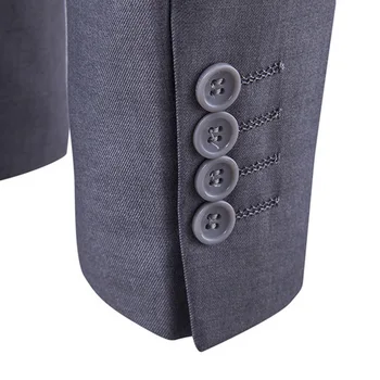 Groomsman tri-kos obleko Blazerji jakno, hlače, hlače telovnik določa 2021 moda za moške Slim obleke, moške poslovne športna oblačila