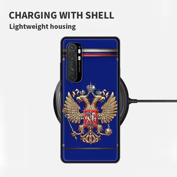 Rusija Zastavo Nacionalni Emble Primeru Za Xiaomi Mi Poco X3 NFC 10T Pro 5G 9T M3 Opomba 10 Lite 10 11 Opremljena Telefon Coque CC9 9 SE Funda