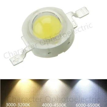 1W 3w High power LED Lučka za noge Žetonov Toplo bela 3500K Nevtralno white4500K Bela, 6000K visoko žarnice luči 100 KOZARCEV