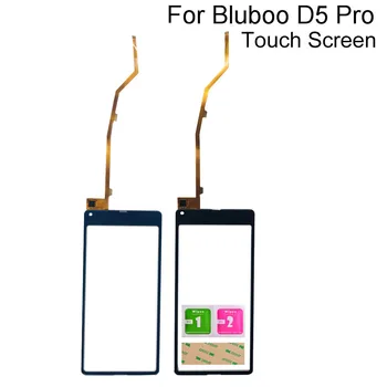 Za Bluboo D5 Pro Touch Panel, Zaslon na Dotik, Računalnike, Zamenjava Stekla, Senzor 3m Lepilo Orodja