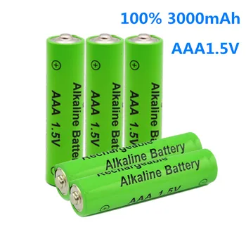 1-20PCS Novih AAA Baterijo 3000mah 1,5 V Alkalni bateriji AAA polnilne baterije za Daljinski upravljalnik Igrača svetlobe Batery brezplačna dostava 58915