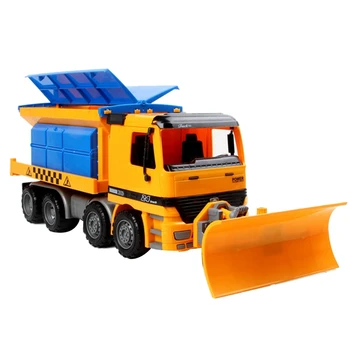 Trenje Pogon Sneg Odstranitev Plug Truck Gradnje Igrača,Vztrajnost Popravilo Avto Igrača, Inženiring, Vozila,Igrače za Otroke 2-6 Leto