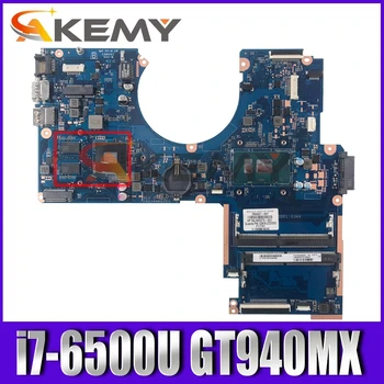 TZN-Q172 Za HP PAVILJON 15-AU G34A Prenosni računalnik z Matično ploščo DAG34AMB6D0 PROCESOR i7-6500U GPU GT940MX DDR4 856227-601 Popolnoma Testirane
