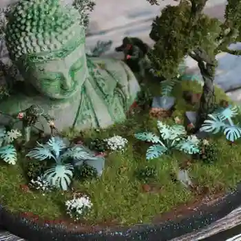 DIY Tropsko Drevo Model Pokrajino Drevesa, Listje Mini Rastlin, Izdelava Scene Materiala Modeli Cvetje Umetno L6B3