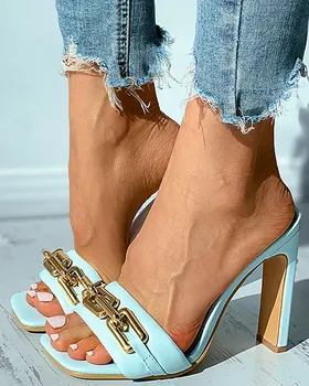 Karinluna blagovno znamko design v prodajo nov modni čevlji ženske sandale visokih petah plus velikost 35-42 prosti čas urad ženske ženski čevlji