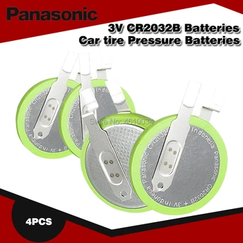4PCS Original Panasonic CR2032B nadzor tlaka v pnevmatikah baterija 3V gumb baterija Splošno CR2032HR CR2032