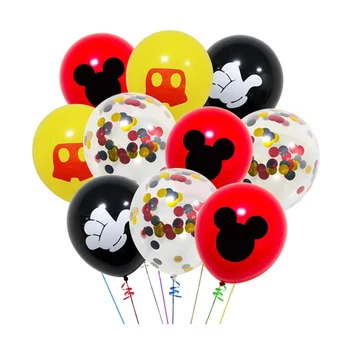 Disney Mickey Mouse stranka 1. rojstni dan za Enkratno uporabo namizni dekor anniversaire za baby boy krst stranka torto papir, tablice dekor