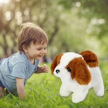 2020 najnovejše Nove Pametne Pes Plišastih Igrač Električni Plišastih Robot Pes Malčka Igrača Najboljše igrače za Otroka Učenje, da Hodi na Domu