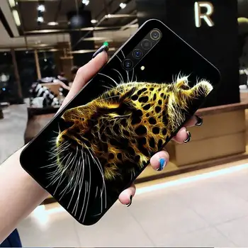 Živali Lev, Tiger Cheetah Primeru Telefon Za NASPROTNEGA Realme 6 XT Pro Realme C3 5 Pro C2 RENO2-Z A11X