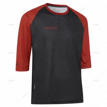DHARCO MTB Gorsko Kolo Jersey Šport Motokros Spustu Oblačila Enduro T Shirt Off Road DH MX Kolesarska Oblačila Kolesarska Obleka