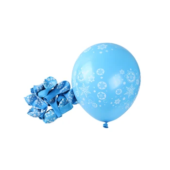 12pcs Modra Snežinka Latex Baloni za Rojstni dan Poroke Tema Okraski stranka fant Dekle Igrače Dobave balon