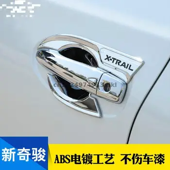 Za Nissan X-trail X trail T32-2020 Abs Chrome Samodejno Styling Dodatki Deur Kom Decoratie Nalepke 4 Stks/set Avto styling