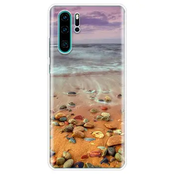 Plaža poletje Mehki Silikonski Primeru Telefon Za Huawei Honor 10 9 20 Lite Y5 Y6 Y7 Y9 2019 9X 8X 8 8A 7X 7A Pro 10i20i Kritje CoqueSof 62556
